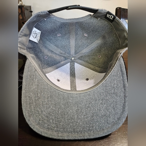 80 Eighty Gray Snapback Hat for men - Picture 7 of 10